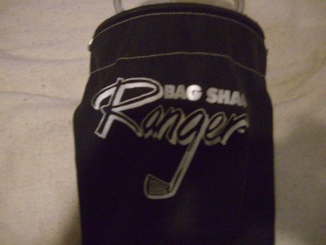 RAMGER SHAG GOLF BALL BAG WITH 40 NATIONAL BRAND NAME BALLS