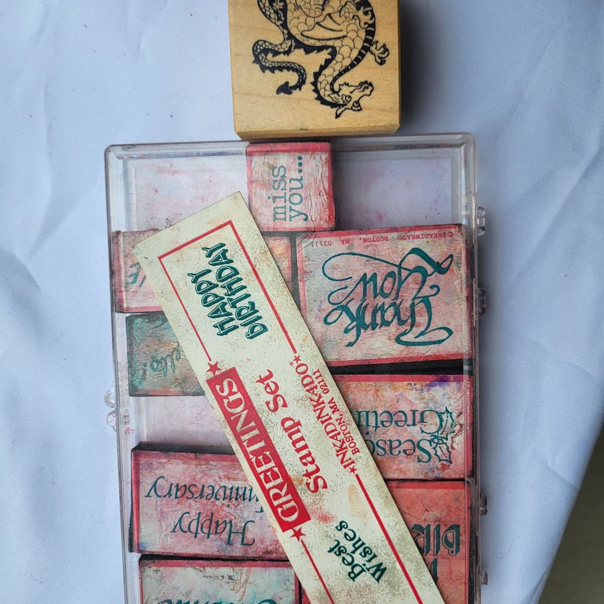 Set of Rubber Stamps