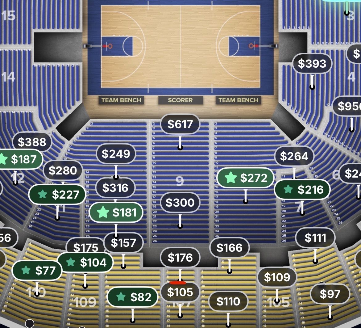 2 Tix BYU vs Texas Tech