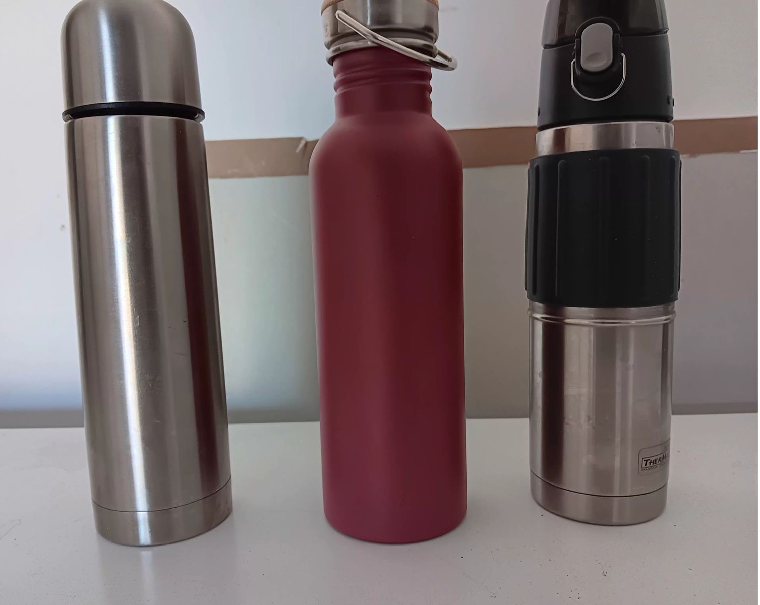 Set of 3 Thermos bottles