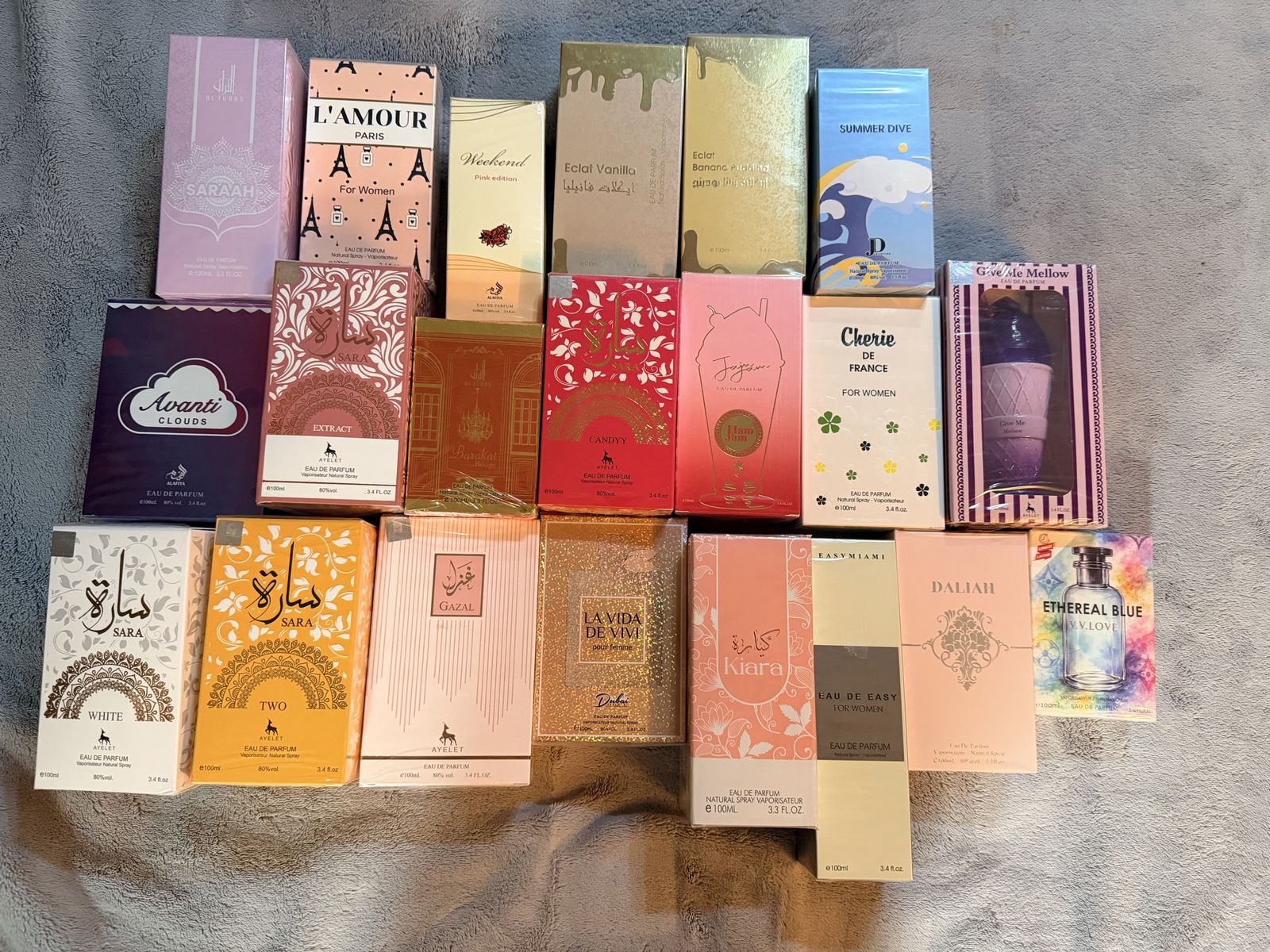 Assorted Eau De Parfum & Eau De Toilette Fragrance Men's & Women's Perfumes
