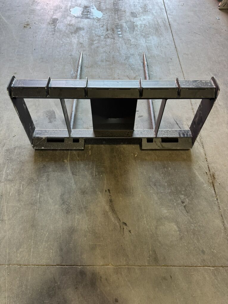 Skid Steer Hay Forks