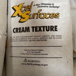 XCEL SURFACES CREAM TEXTURE