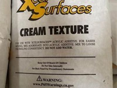 XCEL SURFACES CREAM TEXTURE