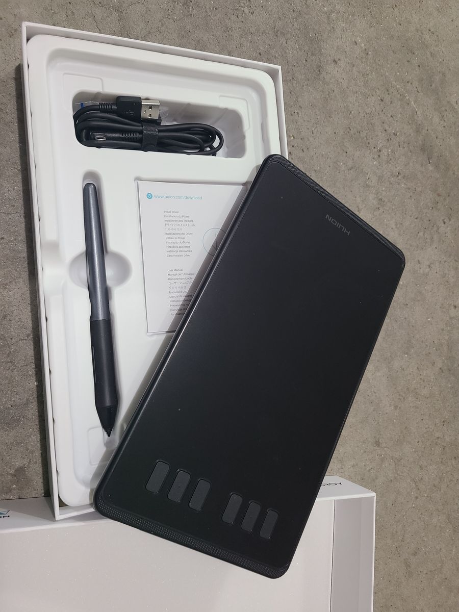 Huion drawing tablet