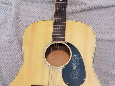 VINTAGE 60's 70's? NORMA G7319 Acoustic Full-Size Guitar Hummingbird Model