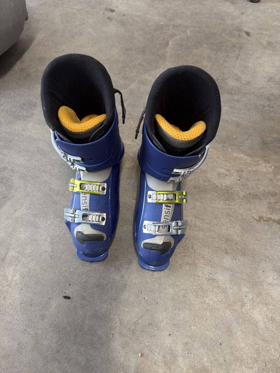 Salomon Sensifit Advanced Chassis Ski Boots Size 27/27.5 Blue