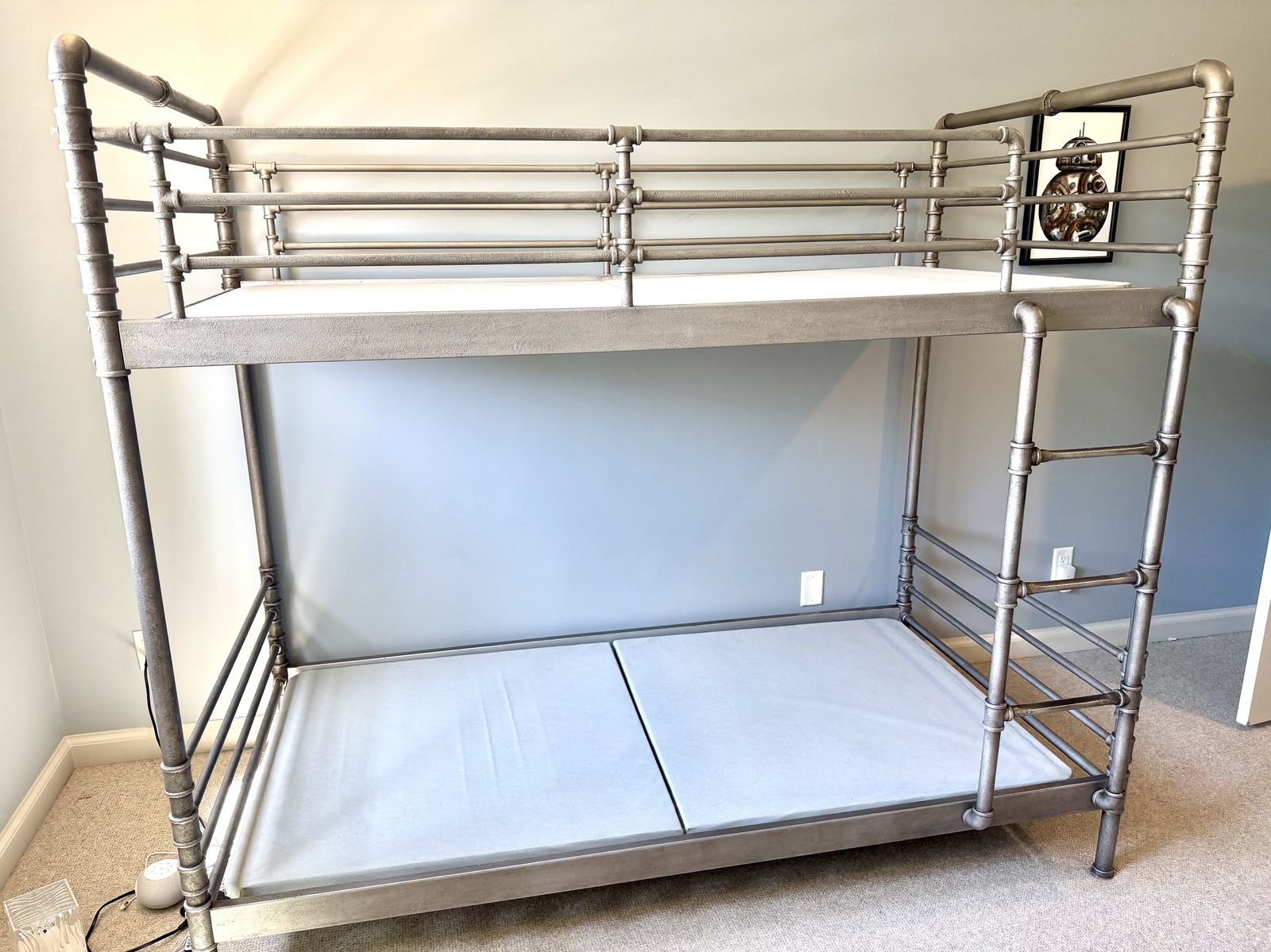Restoration Hardware Industrial Steel Pipe bunkbed