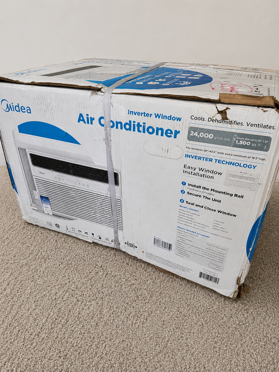 Midea 24,000 BTU Inverter Window Air Conditioner - 1,500 Sq Ft