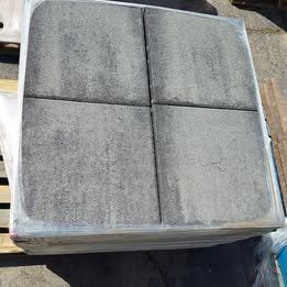 Stardust Stepping Stones 18x18 - The Lunar Gray 18-inch paver