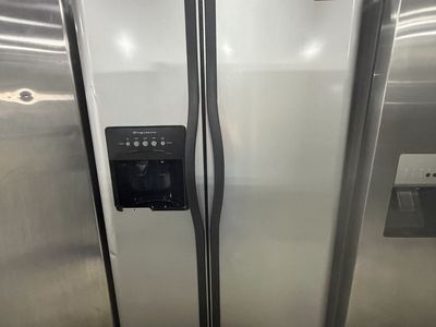 Best Prices! Frigidaire Side-by-Side Refrigerator Stainless Steel Finish