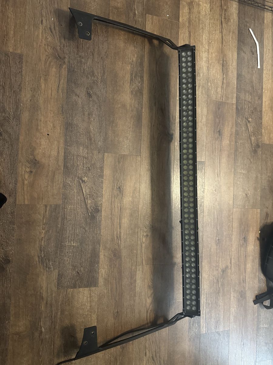 Jeep wrangler light bar and mounts