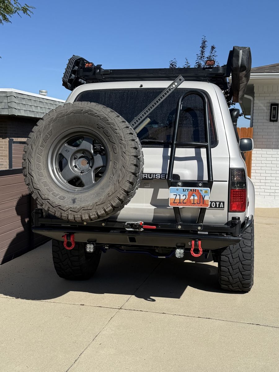 4x4Labs Built Rear Bumper for 80 Series Land Cruiser