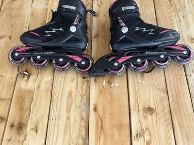 Bladerunner Advantage Pro Black and Pink Inline Skates