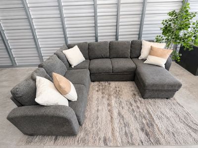 Costco Coddle Aria Sleeper Sectional w/ Reversible Storage Chaise — Delivery Available!