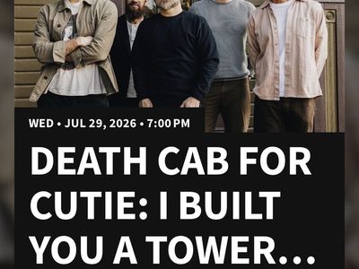 DEATH CAB FOR CUTIE TICKETS: 2 Seats