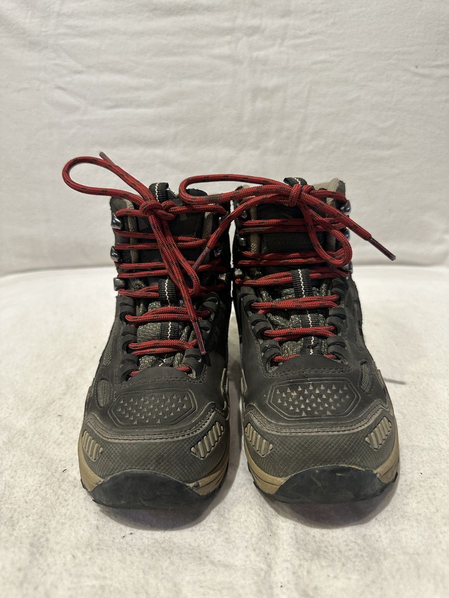 Vasque toddler size 12 Brown Leather/textile WP mid hiking boots