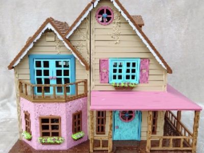 Li’l woodzeez honeysuckle hillside cottage dollhouse