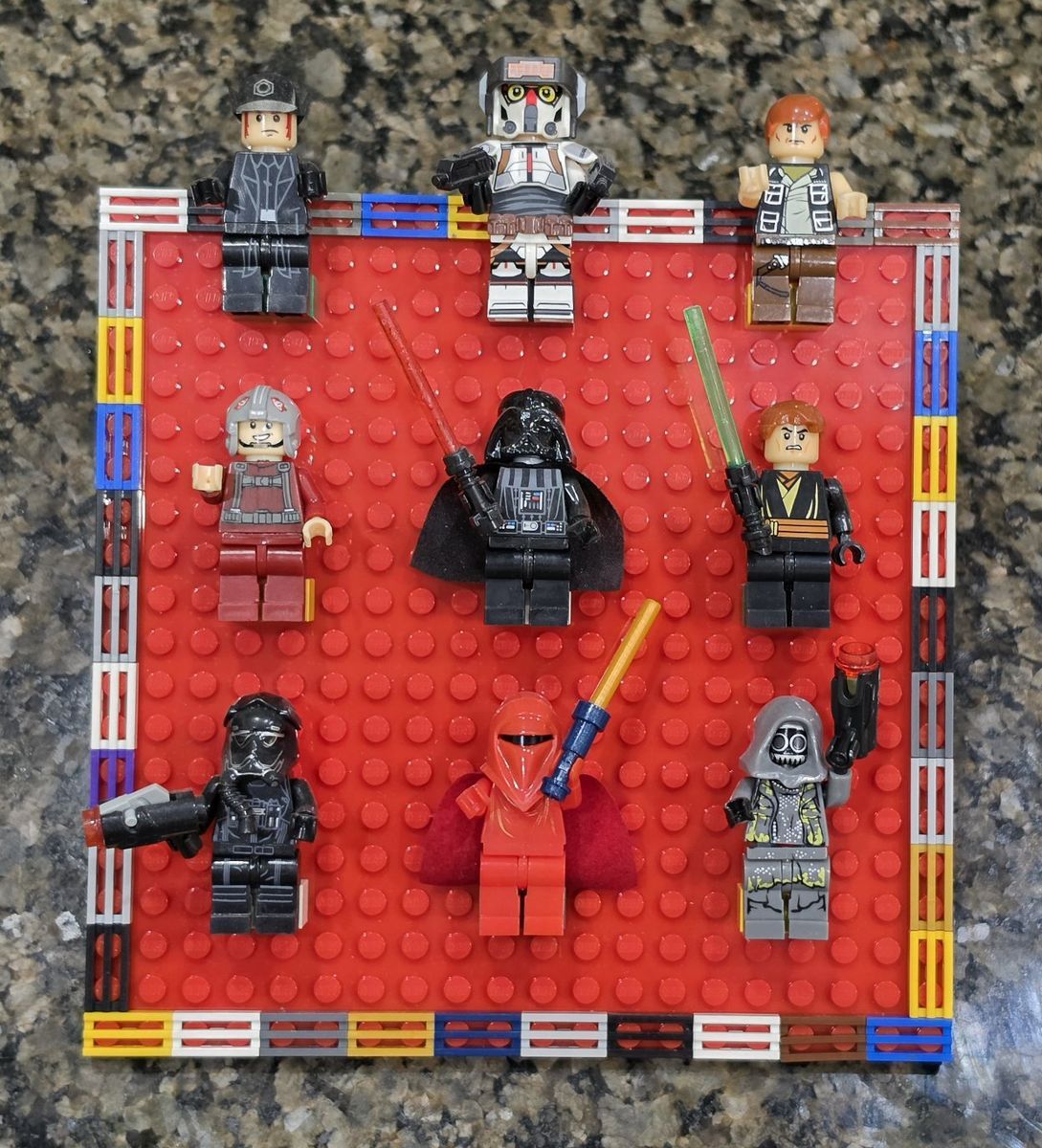 Lego, Mini Fig Collection - Star Wars, Marvel, Horror, Stranger Things, Rock Star - (190 Figures)