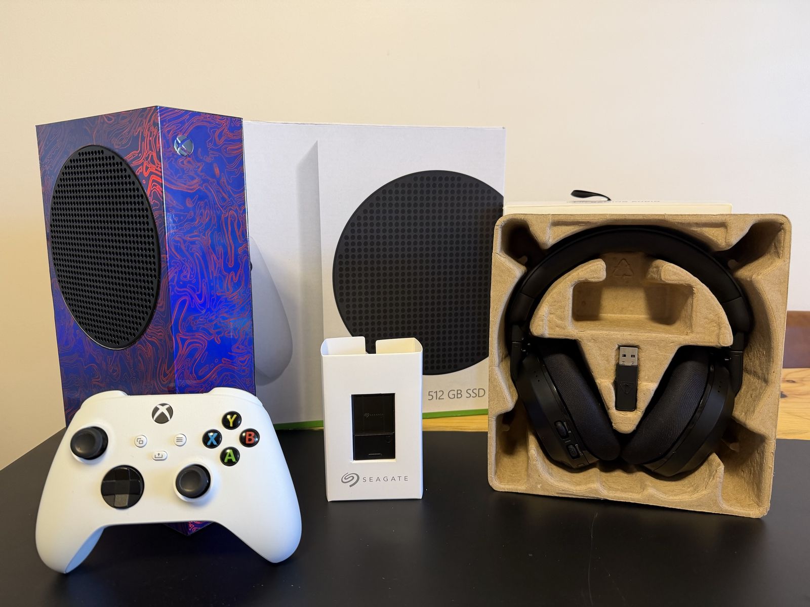Xbox Series S Bundle w/ Wireless Turtle Beach Headset & Seagate 1TB SSD