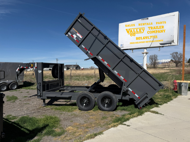 7'x14" Gooseneck Dump Trailer Contractor Package from Snake River