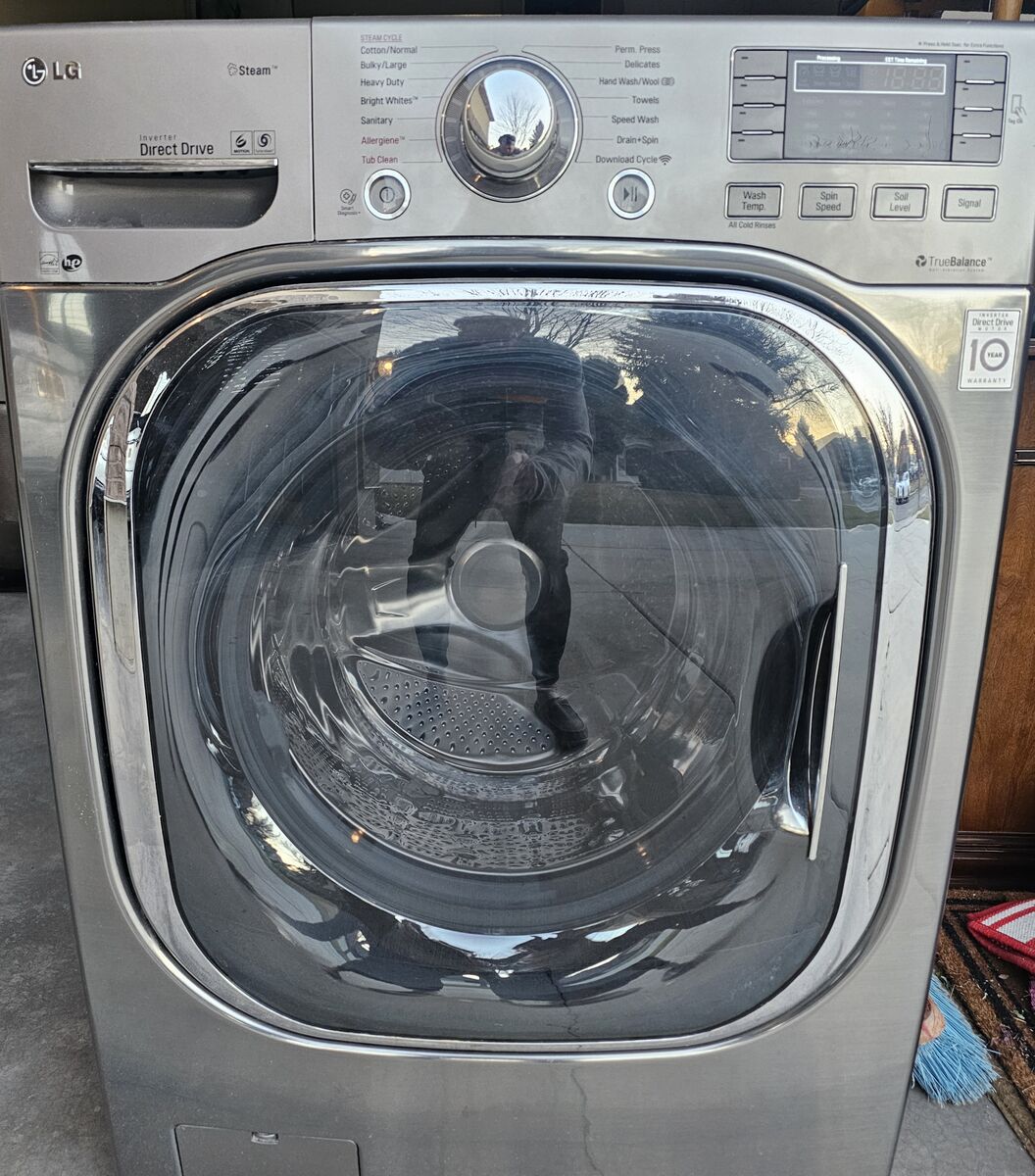 LG Inverter Direct Drive Washing Machine and LG True Steam Dryer