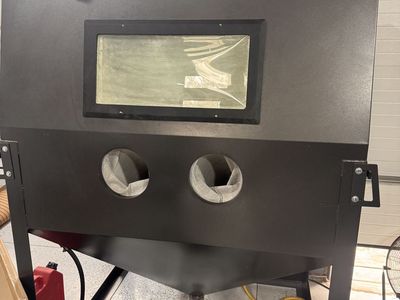 Large Blasting Media Cabinet