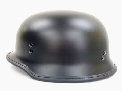 Highway 21 9mm German Beanie Helmet Matte Black, MEDIUM (77-1001M-L-R4-S4)