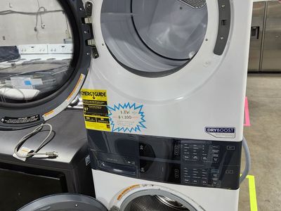 STUNNING BRAND NEW! ELECTROLUX WASHER AND ELECTRIC DRYER SINGLE UNIT