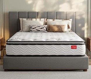 New - Jacia House 11.4 King Short Mattress 72" x 80"