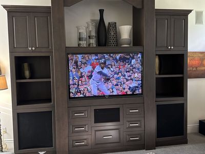 Custom Built-In Entertainment Center / Wall Unit – 11’ Wide x 10’ Tall - $1,500 or Best Offer!