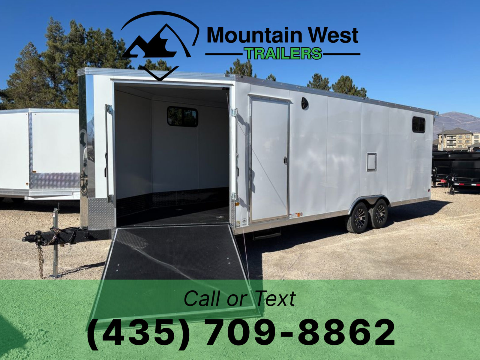 2026 Haulmark VENTURE 8.5X24+6' V-Nose Enclosed Snowmobile Trailer