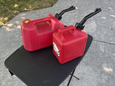 2 Very Good Gas Cans, $15.00 For The Pair