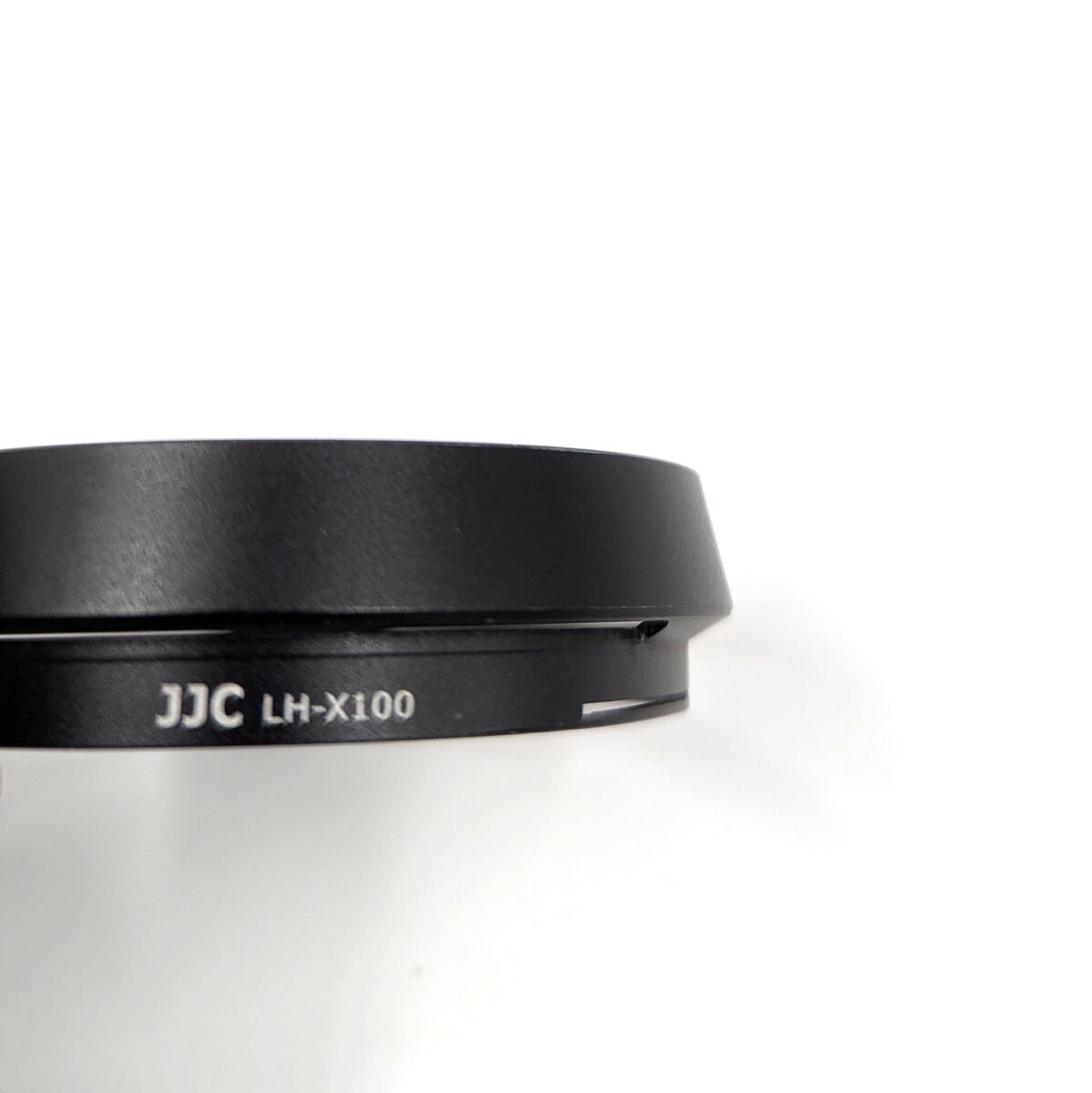 JJC LH-X100 Metal Lens Hood Sun Shade with 49mm Filter Adapter Ring for Fuji