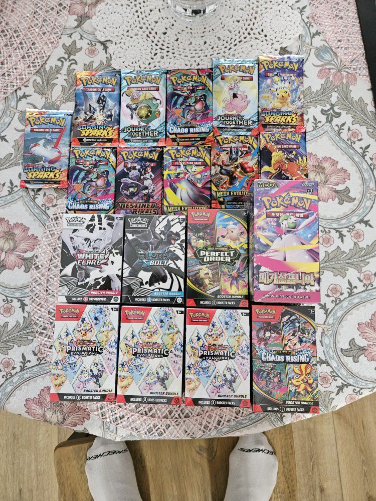 Pokémon Trading Card Game Booster Bundles & Packs: Prismatic Evolutions, Chaos Rising & More