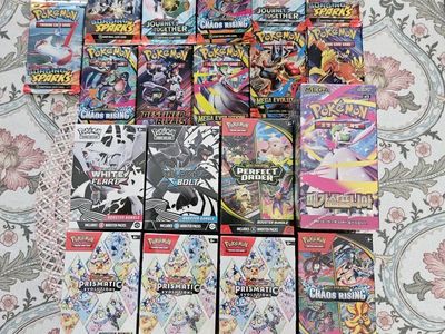 Pokémon Trading Card Game Booster Bundles & Packs: Prismatic Evolutions, Chaos Rising & More