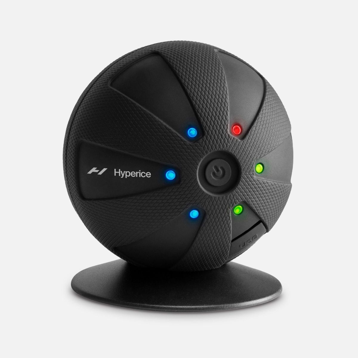 Hyperice Hypersphere Mini Vibrating Massage Ball - Black, Compact & Portable Recovery Tool