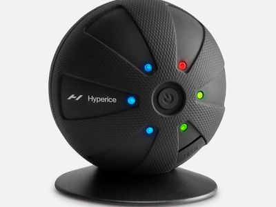Hyperice Hypersphere Mini Vibrating Massage Ball - Black, Compact & Portable Recovery Tool