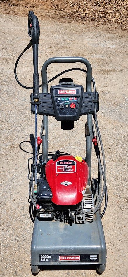 Pressure Washer, Heavy Duty, Craftsman, 2200psi, gas