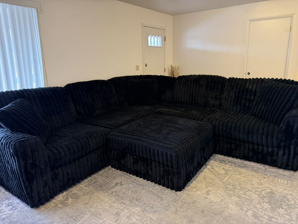 Ashley Furniture Stupendous Midnight Madness Couch