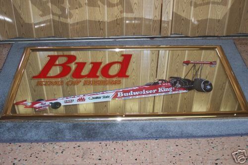 Budweiser bar mirror
