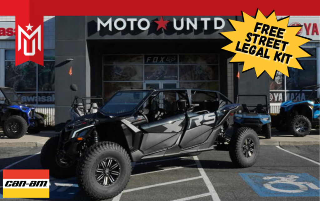 2025 Can-Am® Maverick X3 Max X RS Turbo RR With Smart-Shox Triple Black