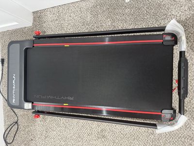 Rhythm Fun Folding Motorized Treadmill M4138J 2.5HP Compact Home Gym