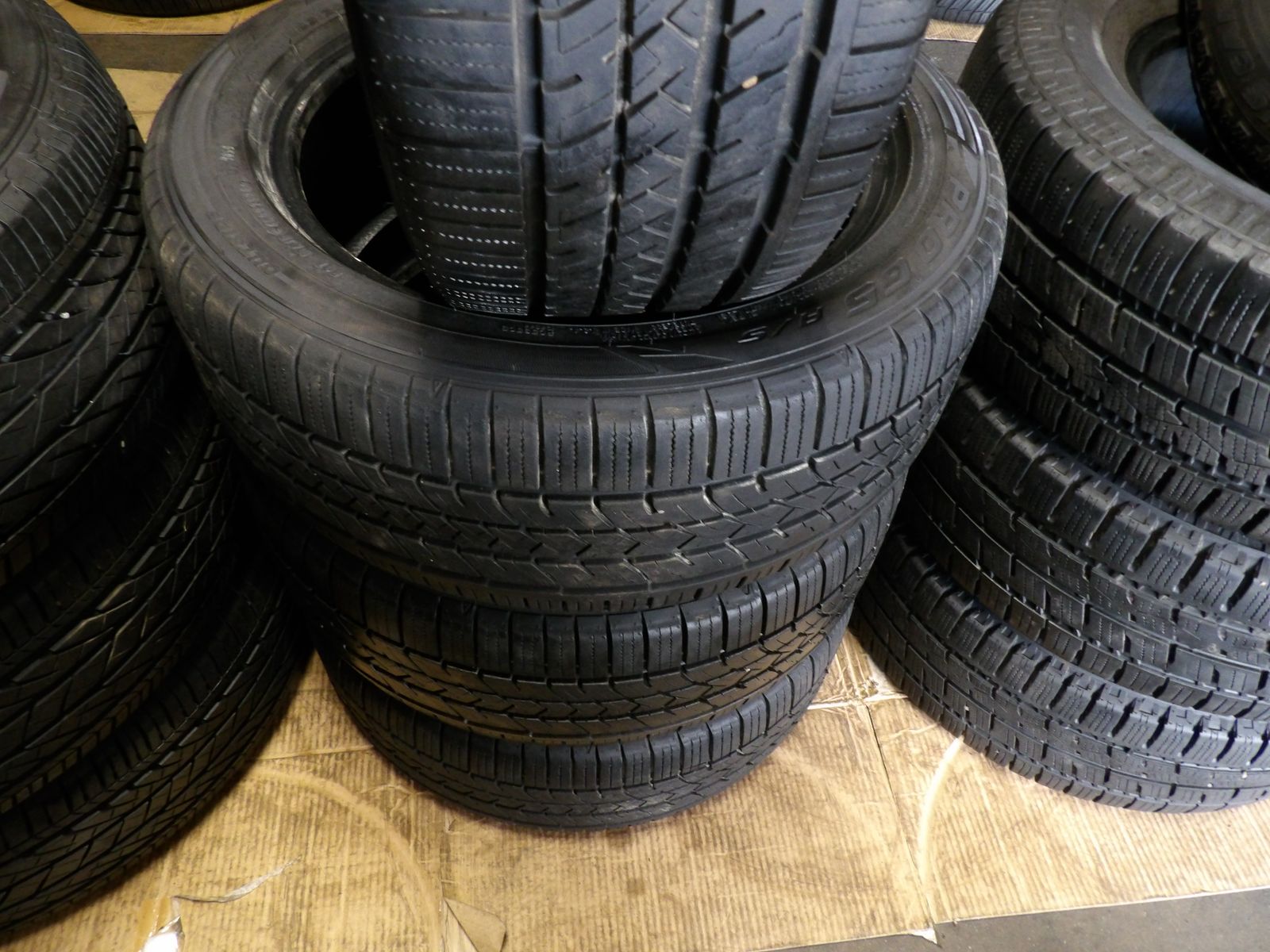 225/50R17 FALKEN PRO G5 ALL SEASON SET OF USED TIRES