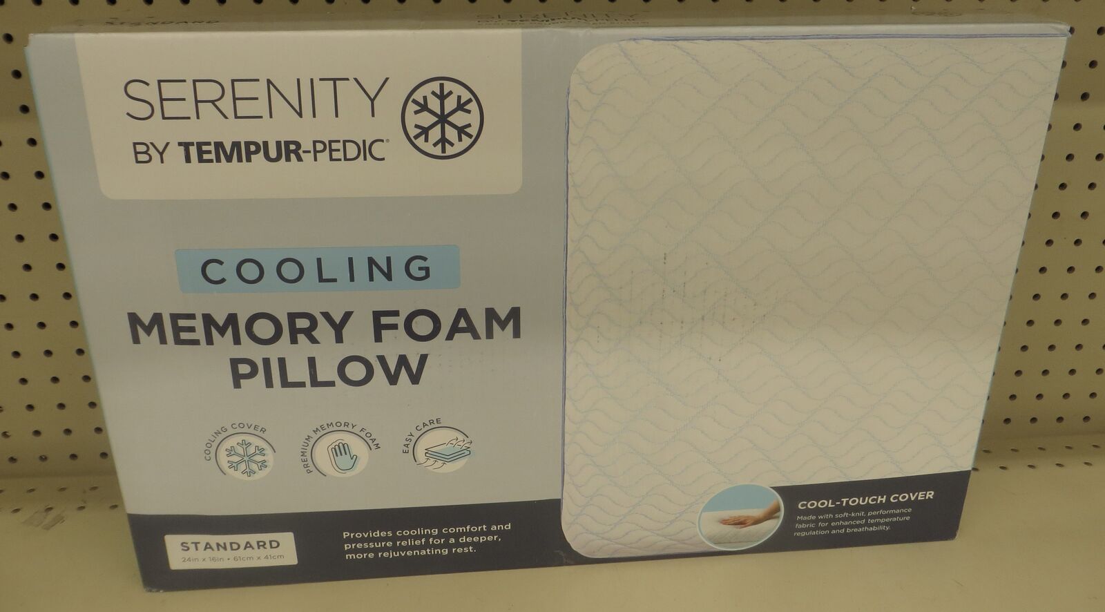 Serenity by Tempur-Pedic Cooling Memory Foam Pillow 1804267 #102581
