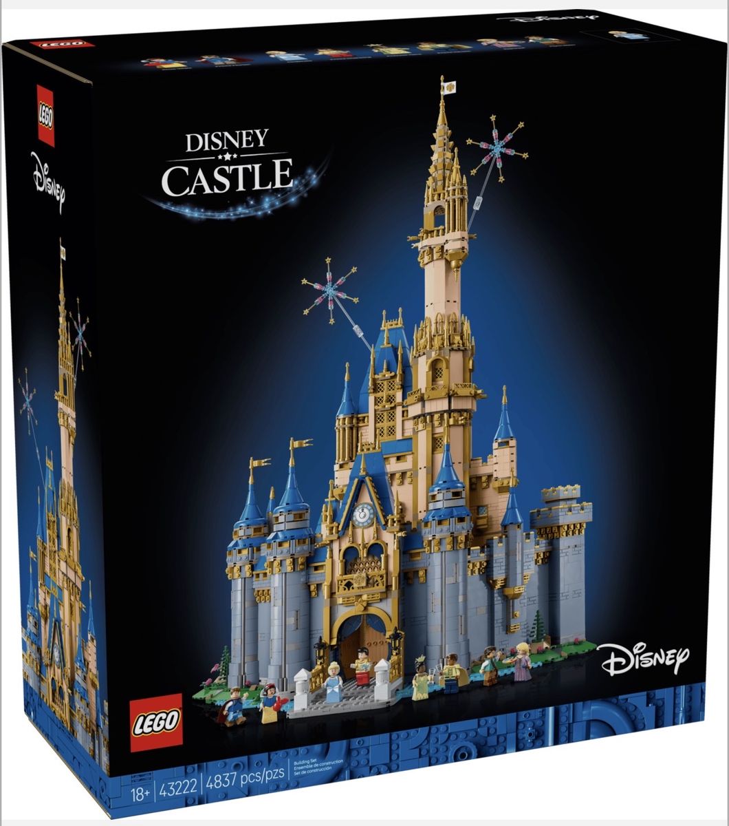 Disney castle Lego set