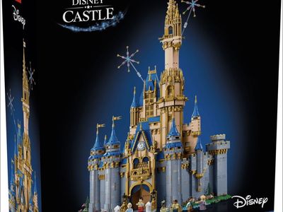 Disney castle Lego set