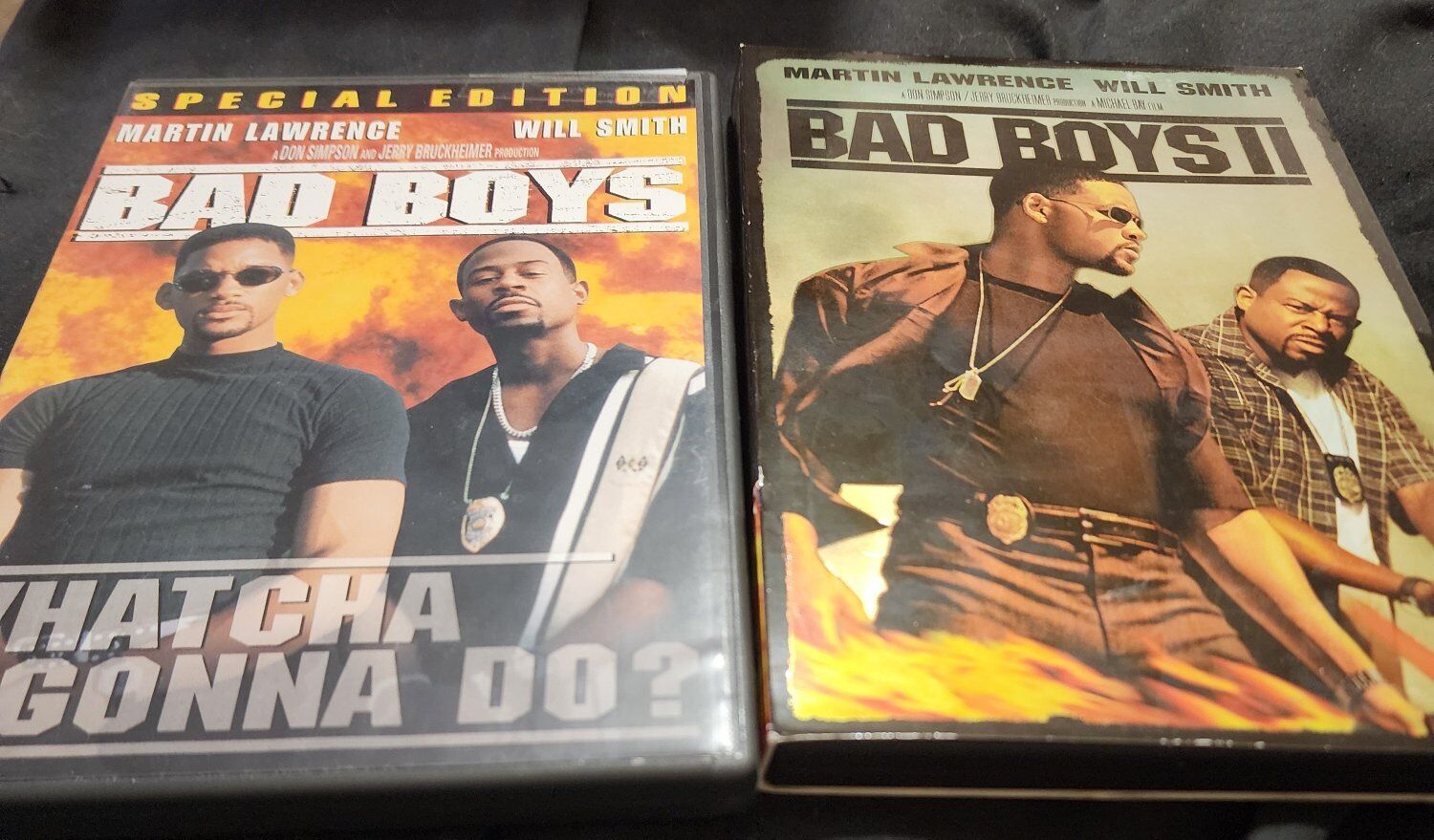 Bad Boys 1 & 2 on DVD