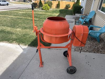Cement Mixer For Rent
