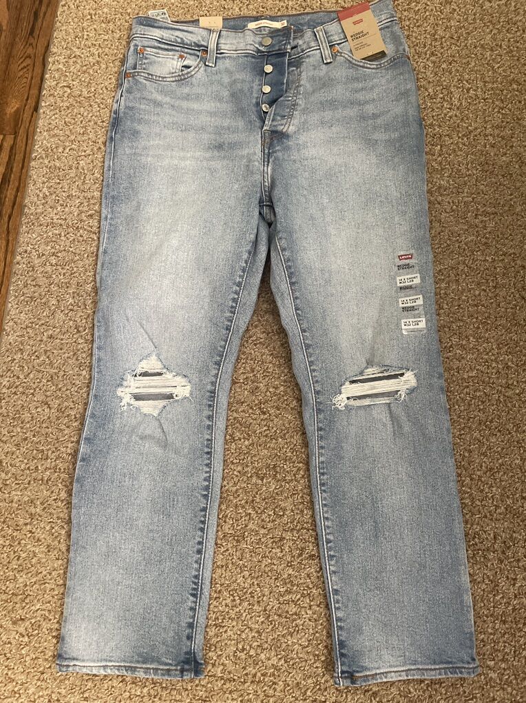 NWT Levis 14 X Short W32 L28 Jeans